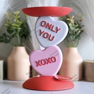 Bath & Body Works × Sweethearts 3 Wick Candle Holder Valentines